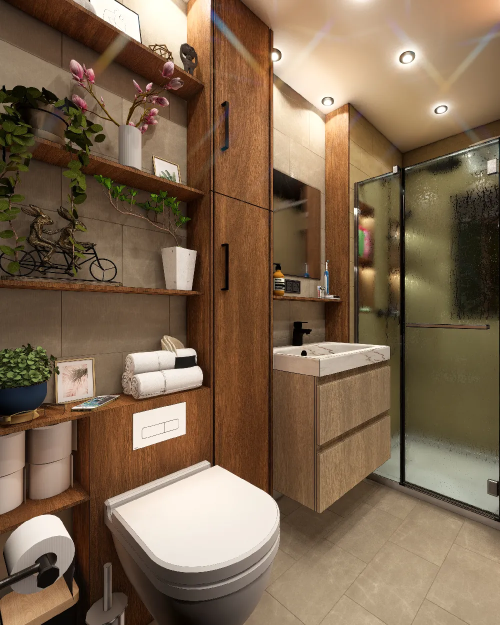 Bathroom re-design refurbishment visualisation
